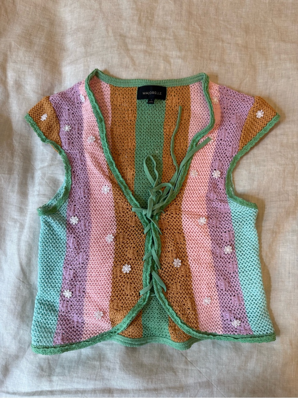 Majorelle Crochet Top